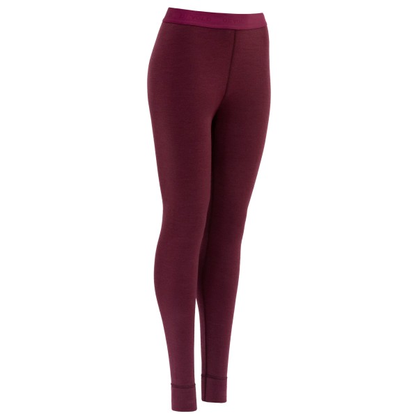 Image of Devold - Women"s Expedition Merino Silk Longs - Merinounterwäsche Gr L rot'