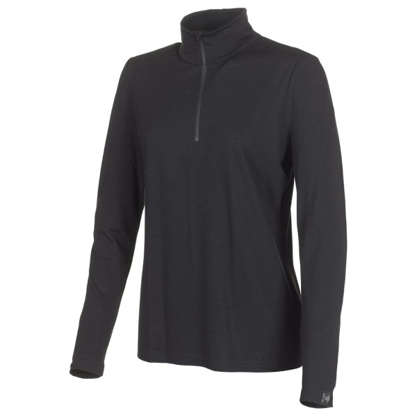 Image of Ivanhoe of Sweden - Women"s UW Stella Half Zip - Merinounterwäsche Gr 36;38;40;42;44;46 grau;rot'