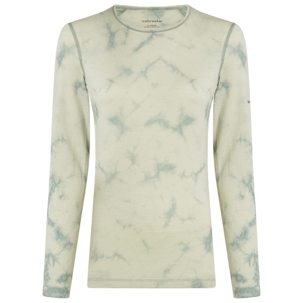 Image of Icebreaker - Women"s 200 Oasis L/S Crewe Cloud Dye - Merinounterwäsche Gr M beige'