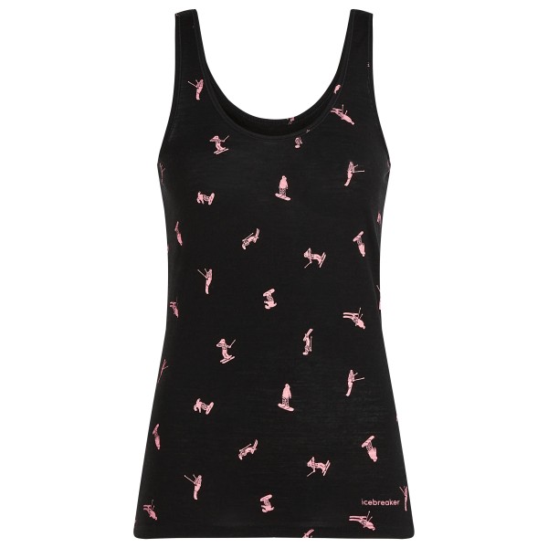 Image of Icebreaker - Women"s Merino 150 Siren Tank Ski Day - Merinounterwäsche Gr L;M;S;XL;XS beige'