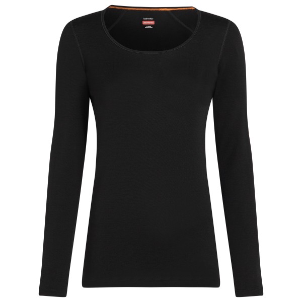 Image of Icebreaker - Women"s Merino 260 Tech L/S Scoop - Merinounterwäsche Gr XL schwarz'