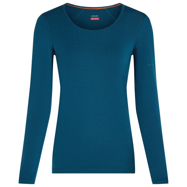 Image of Icebreaker - Women"s Merino 260 Tech L/S Scoop - Merinounterwäsche Gr L;M;S;XL;XS beige;schwarz'