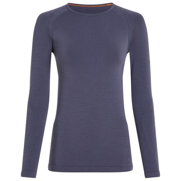 Image of Icebreaker - Women"s Merino 260 Zoneknit Seamless L/S Crewe - Merinounterwäsche Gr L blau'