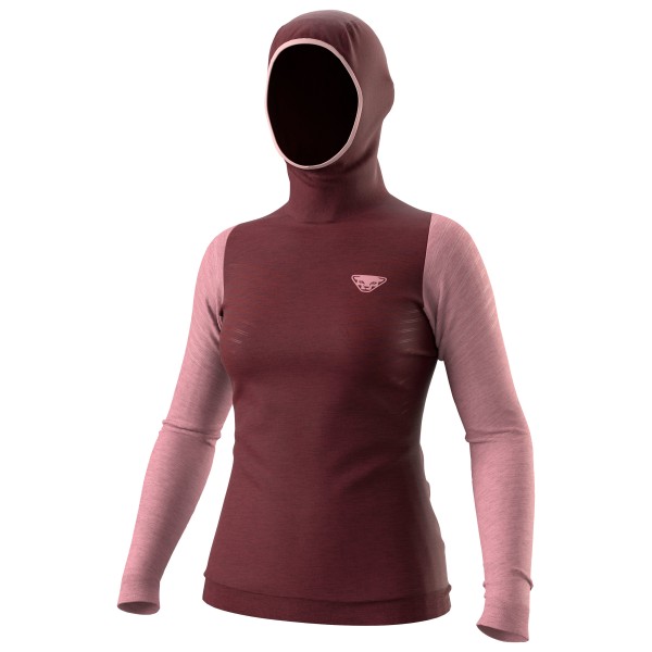 Image of Dynafit - Women"s Tigard Merino Hoody - Merinounterwäsche Gr L rot'