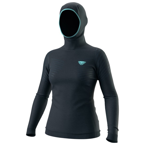 Image of Dynafit - Women"s Tigard Merino Hoody - Merinounterwäsche Gr L;M;S blau/schwarz;rot'