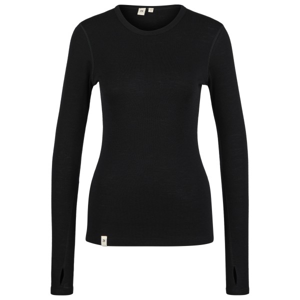 Image of Ulvang - Women"s Alltime Lead Longsleeve Rib Tee - Merinounterwäsche Gr L;M;S;XL;XS grün;orange;schwarz'