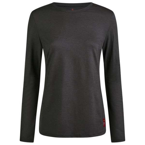 Image of Transhumance - Women"s Basic Shirt Langarm - Merinounterwäsche Gr L schwarz'