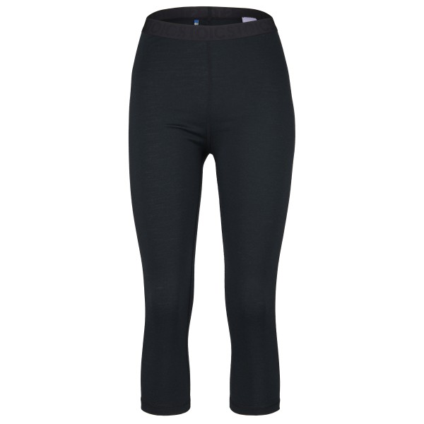Stoic Merino180 BengtSt 3/4 Pants Merinounterwäsche Damen (Gr XL |schwarz)