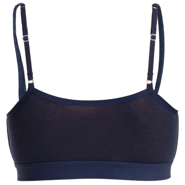 Icebreaker – Women’s Merinoino Core Bra Graphite – Merino-ondergoed maat XS, Blauw