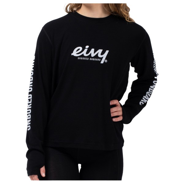 Eivy Loose Fit MX Wool Rib Top Merinounterwäsche Damen (Gr XL |schwarz)