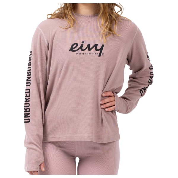 Eivy – Women’s Loose Fit MX Wool Rib Top – Merino-ondergoed maat , Roze