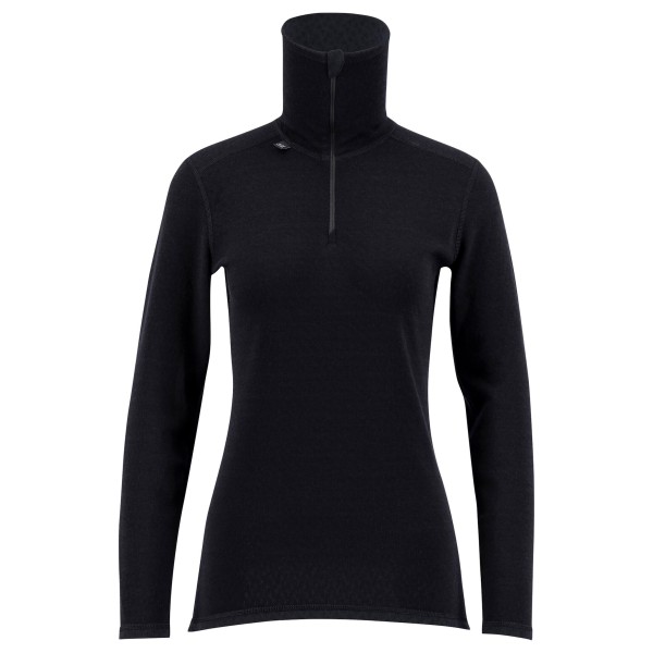 Merinounterwäsche Ulvang Comfort 200 Turtle Neck w/ Zip Damen (Gr XL |schwarz)