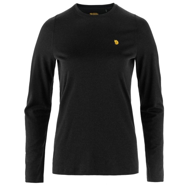 Fjällräven - Women's Bergtagen Merino 190 L/S - Merinolongsleeve Gr M schwarz