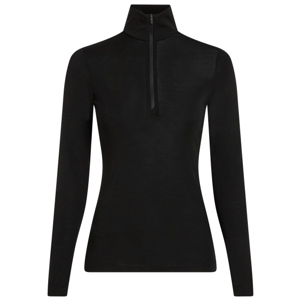 Icebreaker - Women's Merino 175 Everyday L/S Half Zip - Merinounterwäsche Gr XL schwarz