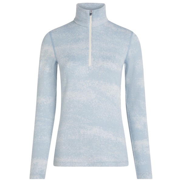 Icebreaker - Women's Merino 260 Oasis L/S Half Zip Chillwave - Merinounterwäsche Gr L grau
