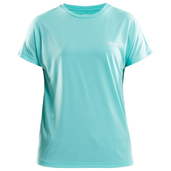 Image of Craft - Women's Eaze S/S Logo Mesh Tee - Funktionsshirt Gr L;S;XL schwarz;türkis bei Bergfreunde.ch - der Outdoor Shop