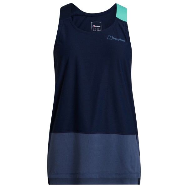 Image of Berghaus - Women's Nesna Base Vest - Top Gr 12;8 blau bei Bergfreunde.ch - der Outdoor Shop