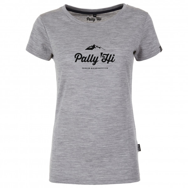 Image of Pally'Hi - Women's Classic Peak Logo - T-Shirt Gr L;M;S;XL;XS grau;oliv;türkis bei Bergfreunde.ch - der Outdoor Shop