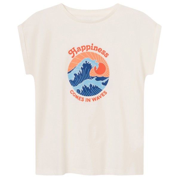 Image of DEDICATED - Women"s Visby Happiness - T-Shirt Gr L;M;S schwarz;weiß'