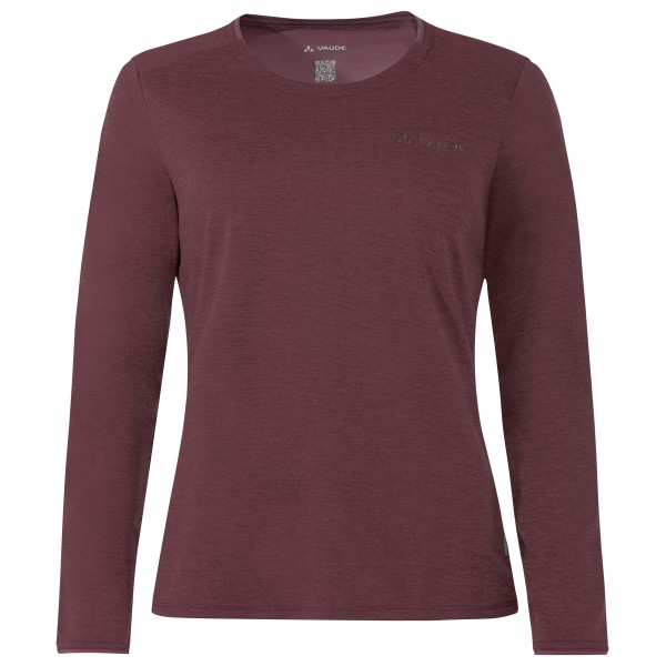 Vaude - Women's Essential L/S T-Shirt - Funktionsshirt Gr 42 lila
