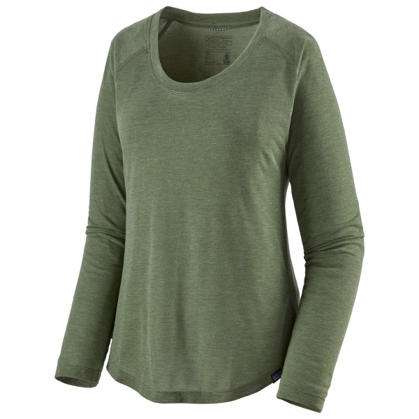 Image of Patagonia - Women's L/S Cap Cool Trail Shirt - Funktionsshirt Gr L;M;S;XL;XS blau;lila/braun bei Bergfreunde.ch - der Outdoor Shop