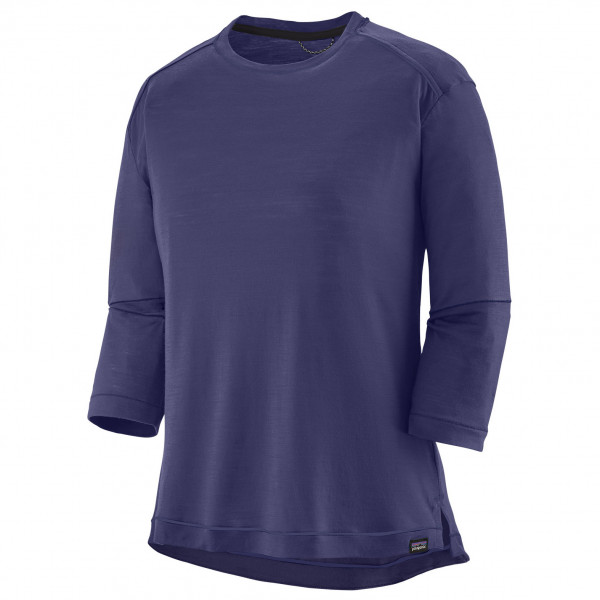 Image of Patagonia - Women's Merino 3/4 Sleeve Bike Jersey - Longsleeve Gr L blau bei Bergfreunde.ch - der Outdoor Shop