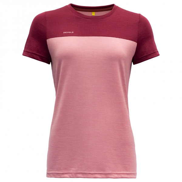 Image of Devold - Women's Norang Tee - Merinoshirt Gr L;M;S;XL;XS blau;rosa;türkis bei Bergfreunde.ch - der Outdoor Shop