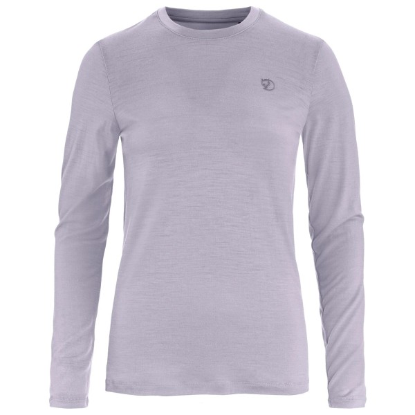 Fjällräven Abisko Wool L/S Merinolongsleeve Women (Größe L |lila)