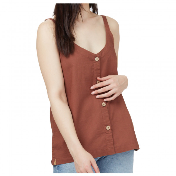 Image of tentree - Women's Main Street Tank - Tank Top Gr M braun bei Bergfreunde.ch - der Outdoor Shop