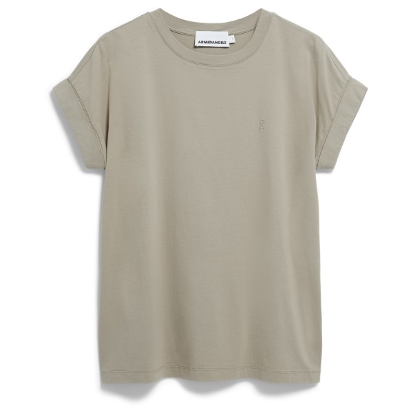 ARMEDANGELS Women’s Idaa Logo T-shirt Grijs