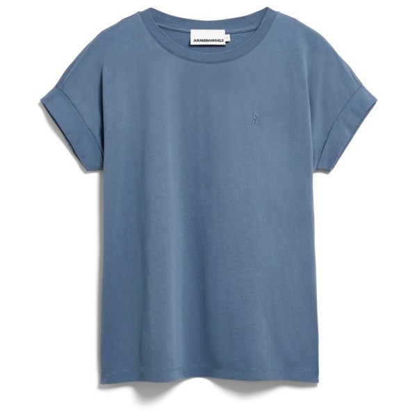 ARMEDANGELS Women’s Idaa Logo T-shirt Blauw