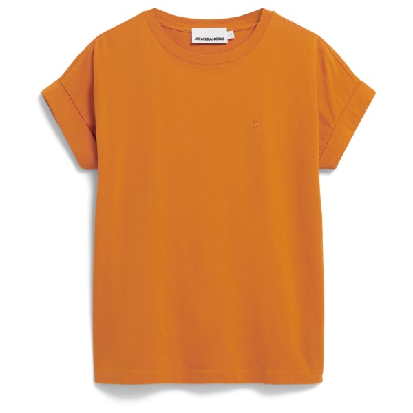 Image of ARMEDANGELS - Women"s Idaa Logo - T-Shirt Gr L;M;S;XL;XS;XXL beige;blau;grün;lila;rosa;schwarz;weiß'