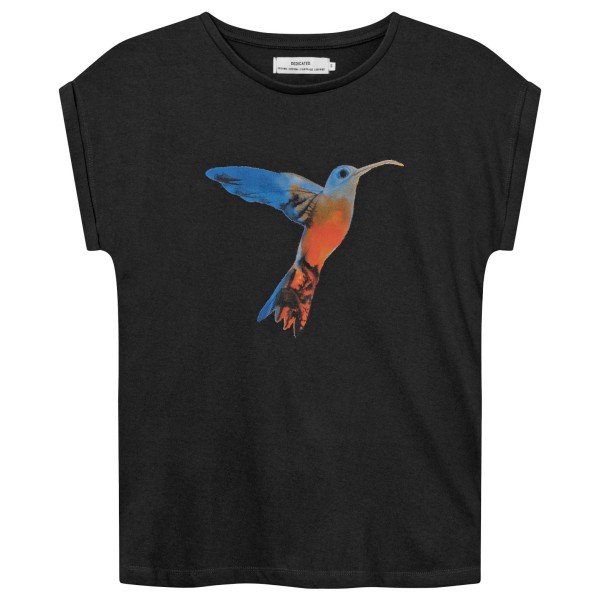 Image of DEDICATED - Women"s T-Shirt Visby Painted Hummingbird Gr M schwarz'