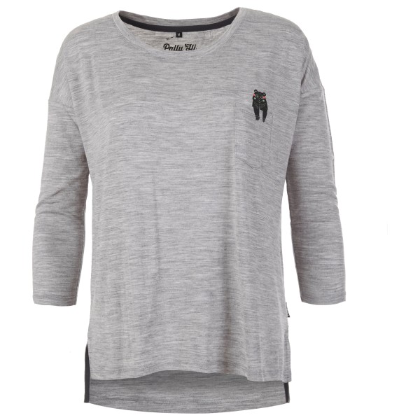 Image of Pally'Hi - Women's 3/4 Longsleeve Fairy Beary - Merinoshirt Gr L;M;S;XS grau;grün;oliv bei Bergfreunde.ch - der Outdoor Shop