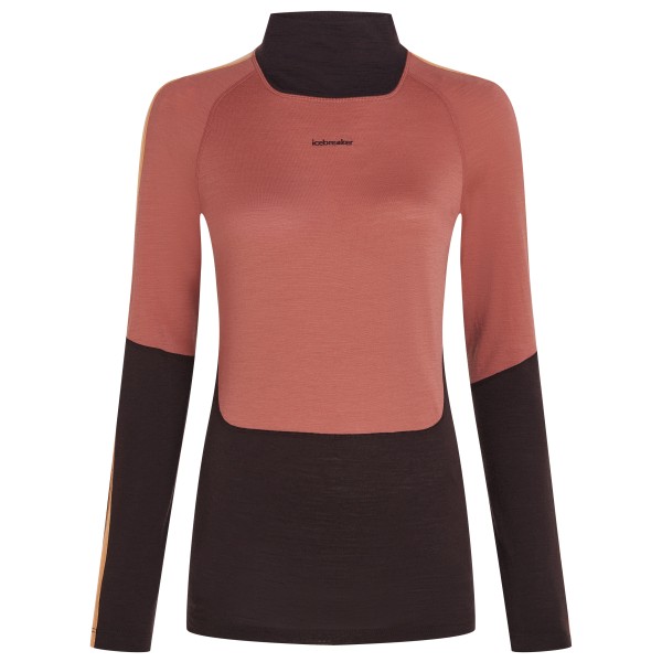 Image of Icebreaker - Women"s 200 Sone L/S High Neck - Merinoshirt Gr L schwarz'