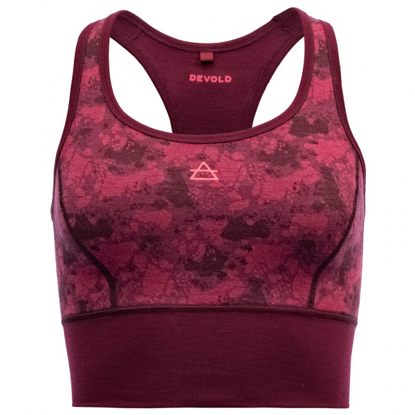 Image of Devold - Women's Kvitegga Top - Merinoshirt Gr S rot bei Bergfreunde.ch - der Outdoor Shop