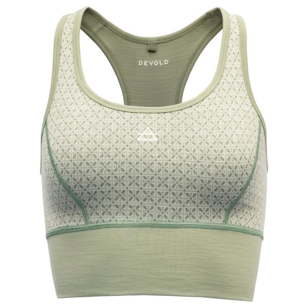 Image of Devold - Women"s Kvitegga Top - Merinoshirt Gr L oliv'