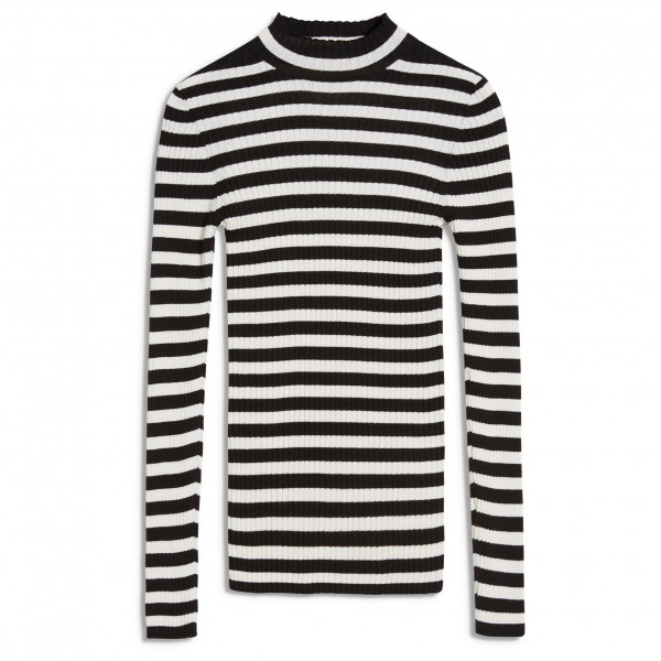 Image of ARMEDANGELS - Women"s Alaani Striped - Longsleeve Gr L grau'