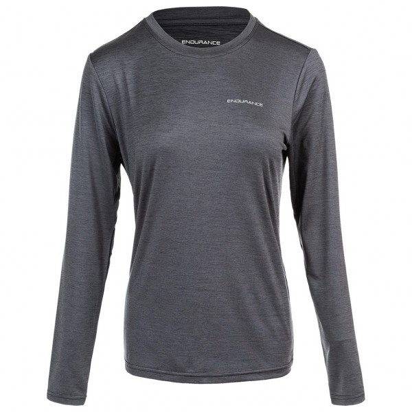 Image of ENDURANCE - Women's Maje Melange L/S Tee - Funktionsshirt Gr 34;36;38;40;42;44 blau/grau;braun bei Bergfreunde.ch - der Outdoor Shop