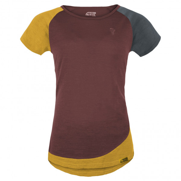 Image of Grüezi Bag - Women's Woodwool T-Shirt Lady Janeway - T-Shirt Gr L;M;XS blau;braun;grau bei Bergfreunde.ch - der Outdoor Shop