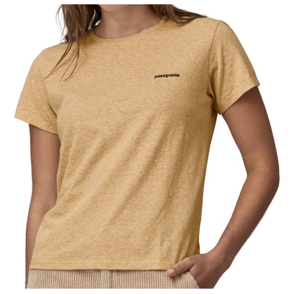 Image of Patagonia - Women"s P-6 Logo Responsibili-Tee - T-Shirt Gr M beige'