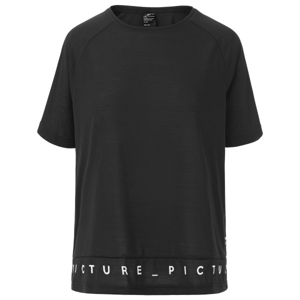 Image of Picture - Women's Novita Urban Tech Tee - Funktionsshirt Gr M;S;XL;XS schwarz;weiß bei Bergfreunde.ch - der Outdoor Shop