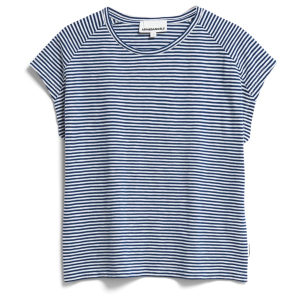Image of ARMEDANGELS - Women"s Ofeliaa Lovely Stripes - T-Shirt Gr M grau'