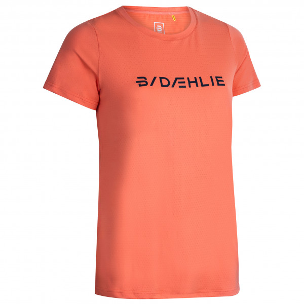 Image of Daehlie - Women's T-Shirt Focus - Funktionsshirt Gr L;M;S;XL;XS gelb;grau;rot;weiß bei Bergfreunde.ch - der Outdoor Shop
