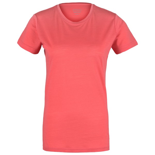 Image of Stoic - Women"s Merino150 HeladagenSt. T-Shirt slim - Merinoshirt Gr 34 rot'