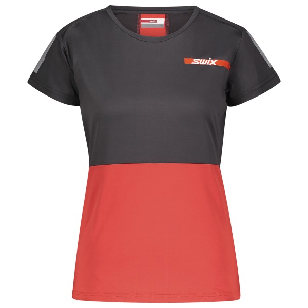 Image of Swix - Women's Carbon T-Shirt - Funktionsshirt Gr L;M;S;XL;XS grau;grau/rot bei Bergfreunde.ch - der Outdoor Shop
