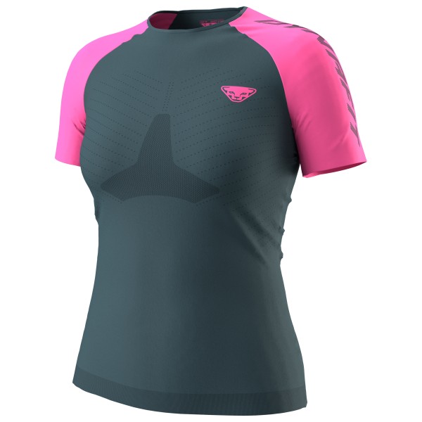 Dynafit Ultra 3 S-Tech S/S Tee Laufshirt Damen Trailrunning (Gr XS/S |blau)