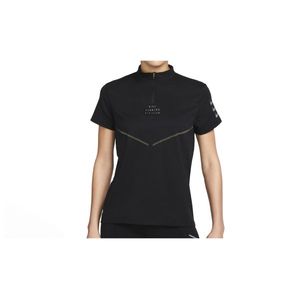 Image of Nike - Women's Dri-Fit ADV RD Engineered S/S Running Top - Funktionsshirt Gr L;M;S;XL;XS rosa;schwarz bei Bergfreunde.ch - der Outdoor Shop