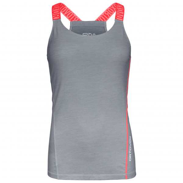 Image of Ortovox - Women"s 150 Essential Top - Merinoshirt Gr L;M;S;XL;XS grau;rot;türkis'