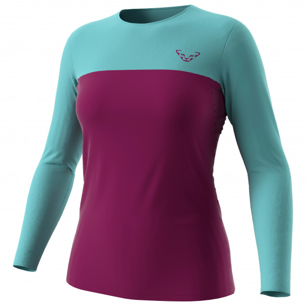 Image of Dynafit - Women's Traverse S-Tech Longsleeve - Funktionsshirt Gr M/L lila/türkis bei Bergfreunde.ch - der Outdoor Shop